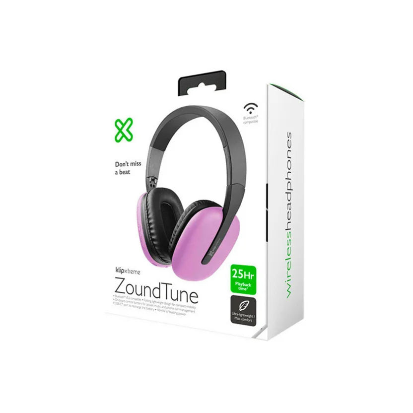 Diadema Bluetooth con Cancelación de Ruido y 25h de Batería