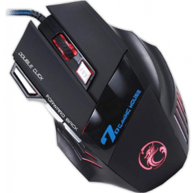 Mouse Gamer RGB X7 con Cable y 7 Niveles de DPI