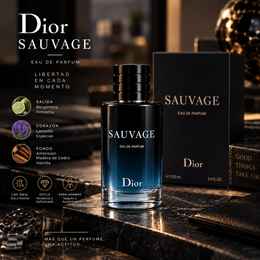 Set Regalo: Dior Sauvage EDT 100ml & Reloj Deportivo Correa Negra