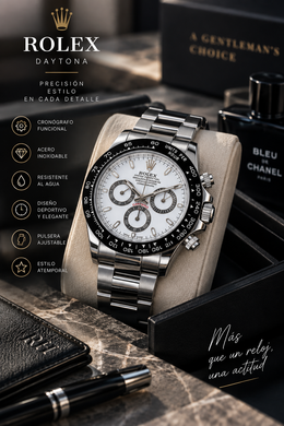 Set Regalo: 212 Men Aqua EDT 100ml & Reloj Rolex Daytona