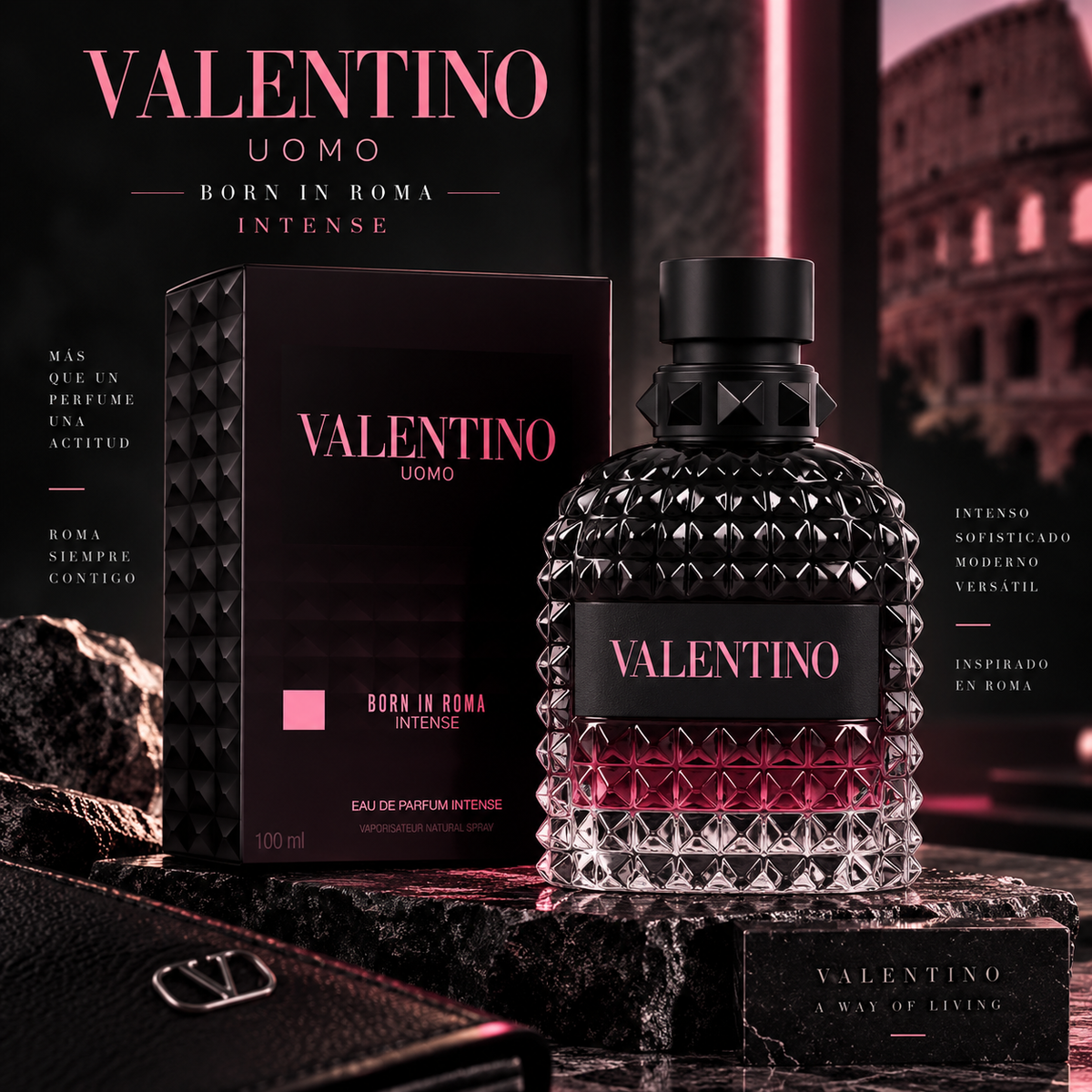 Combo X3 Perfumes Hombre: Club de Nuit + Asad + Born in Roma Intense