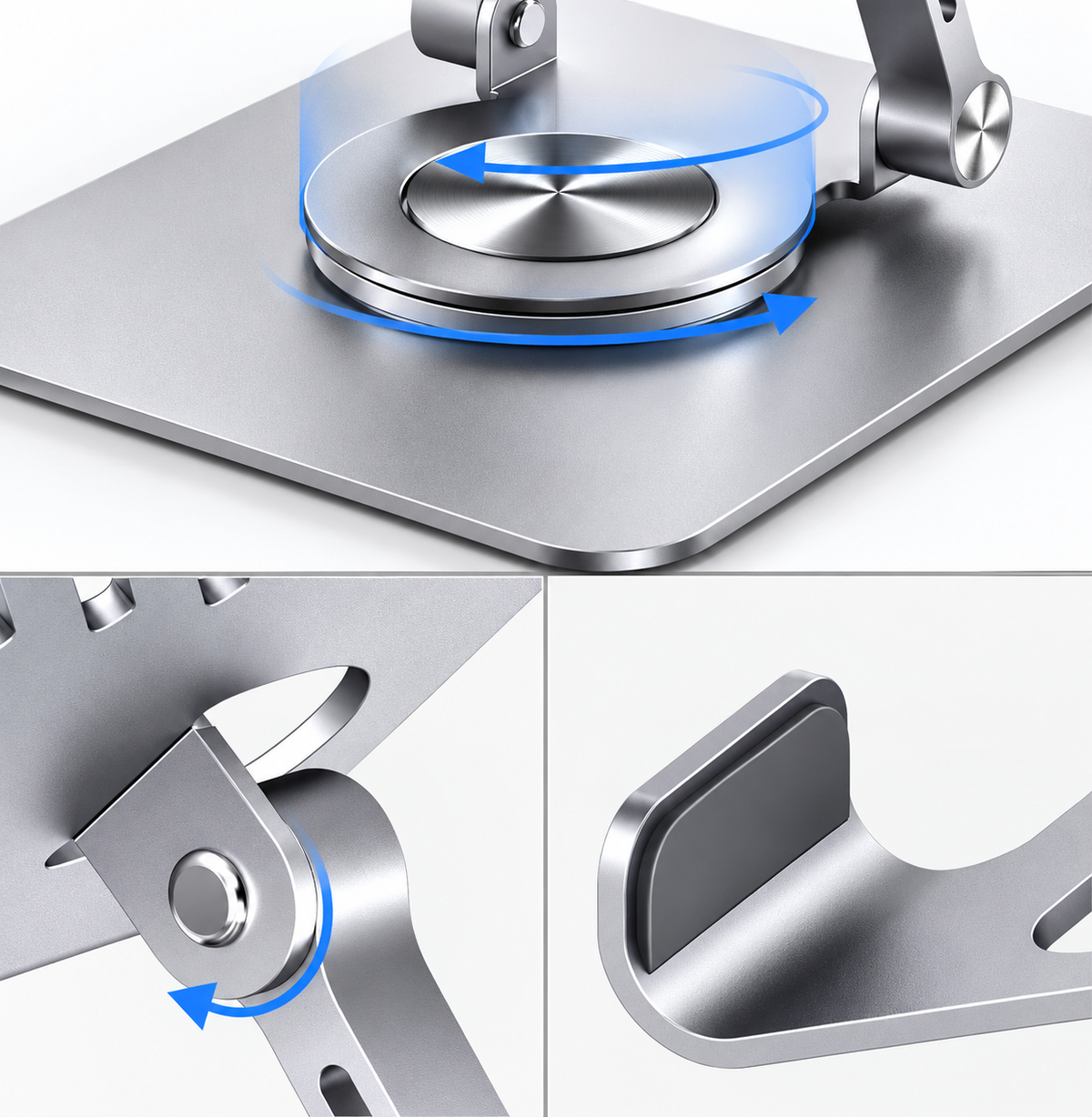 Soporte De Aluminio Con Rotación 360