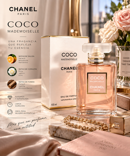 Set Trío Perfumes Femeninos: 212 VIP Rosé & Yara Lattafa & Coco Mademoiselle 100ml c/u