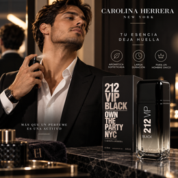 Carolina Herrera 212 VIP Black EDT 100ml